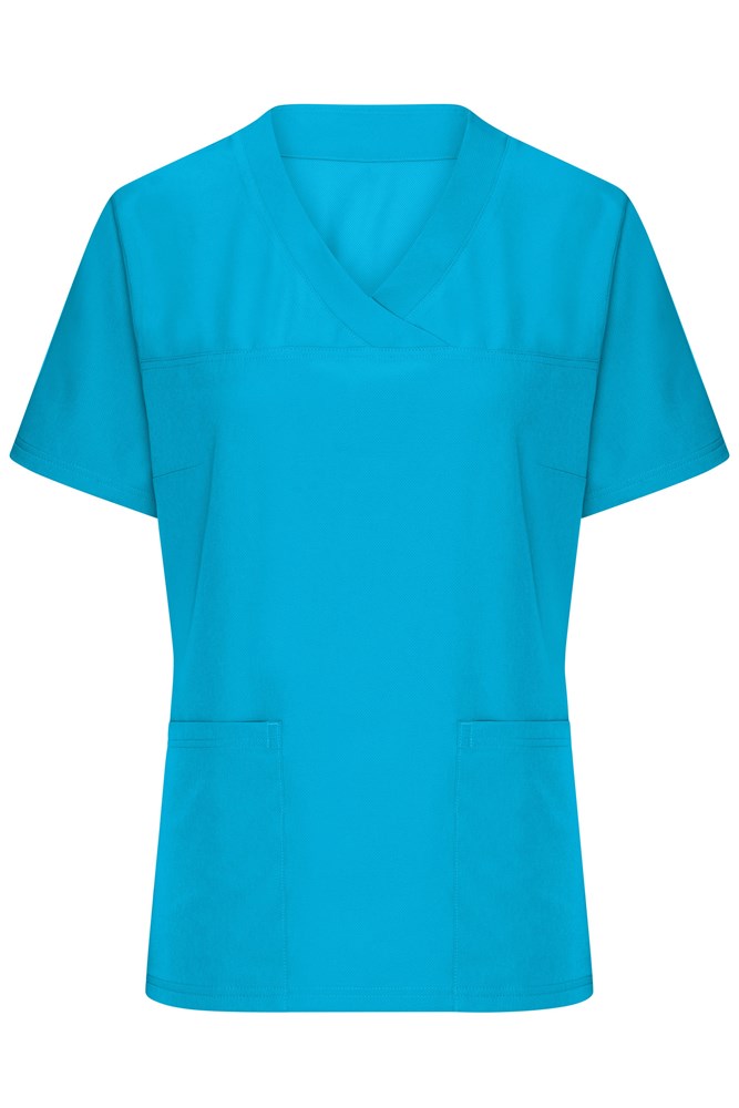 Ladies' Stretch-Kasack - Turquoise (ca. Pantone 312C)
