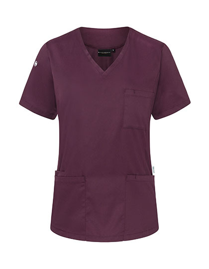 Karlowsky - Damen-Schlupfkasack Essential - Aubergine (ca. Pantone 5185C)