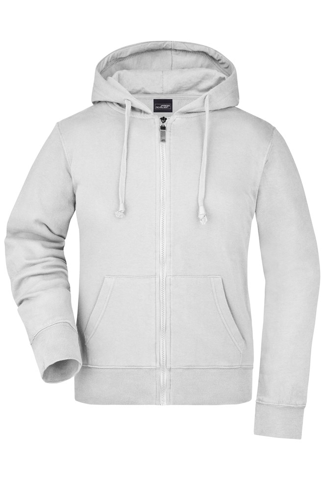 Ladies' Hooded Jacket - White (ca. Pantone white)