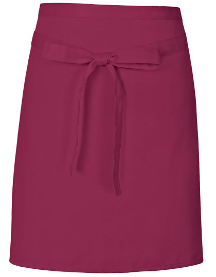 Link Kitchen Wear - Pizza Apron - Burgundy (ca. Pantone 216)