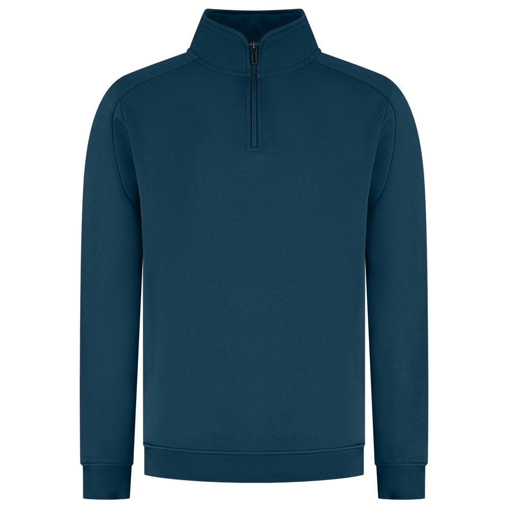 1/4 Zip Sweatshirt Redefined - Teal