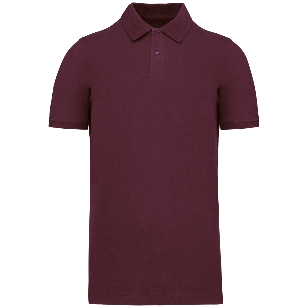 - Piqué-Polohemd Bio180 für Herren - Wine