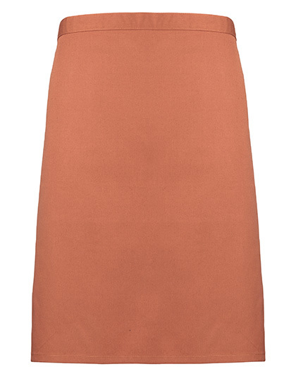 Premier Workwear - Colours Collection Mid Length Apron - Chestnut (ca. Pantone 7525C)