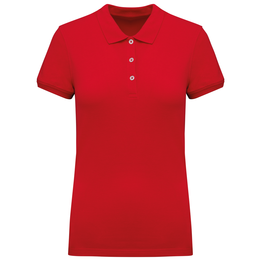 K291 - Piqué-Polohemd für Damen - Red