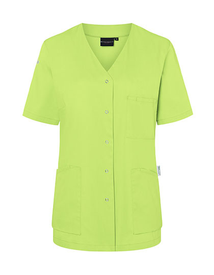 Karlowsky - Kurzarm Damenkasack Essential - Kiwi