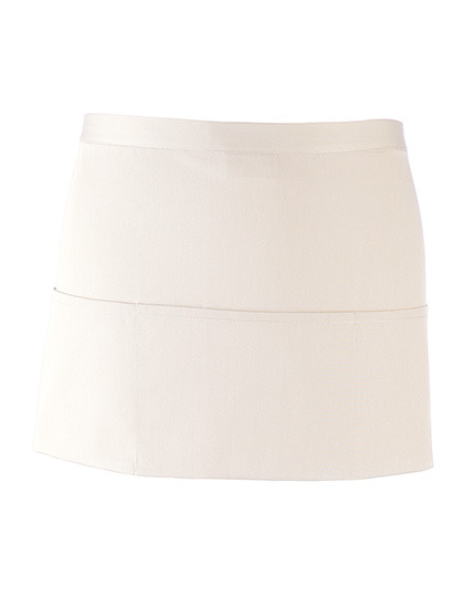 Premier Workwear - Colours Collection 3-Pocket Apron - White