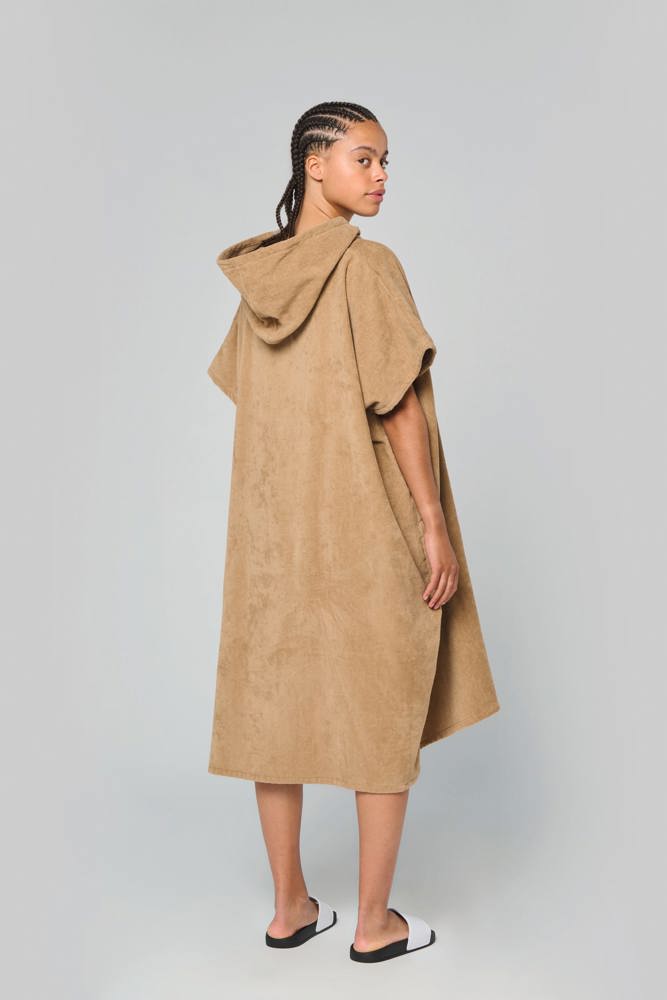 PA581 - Unisex-Frottee-Poncho mit Kapuze