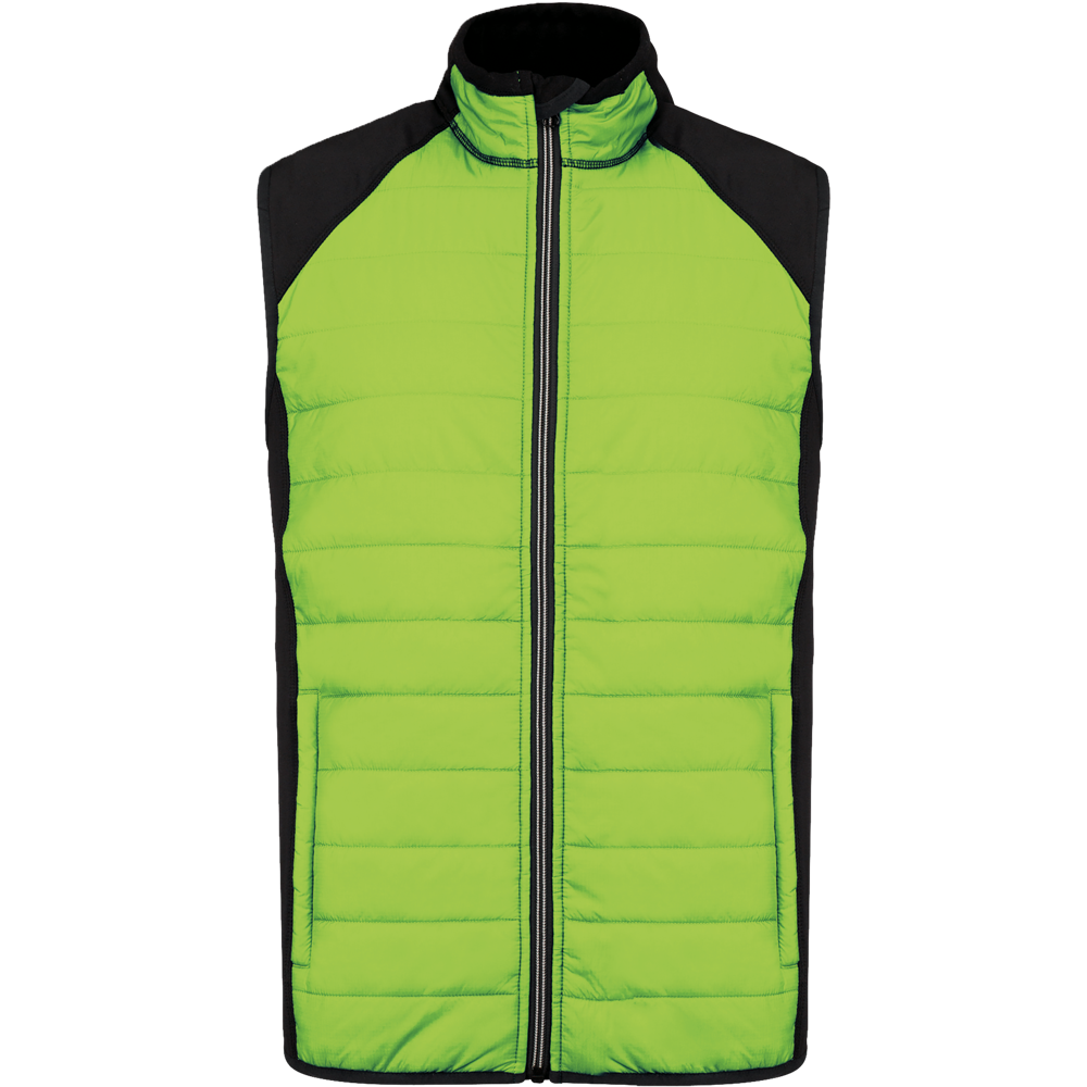 PA235 - Sportweste aus Bi-Material - Lime / Black
