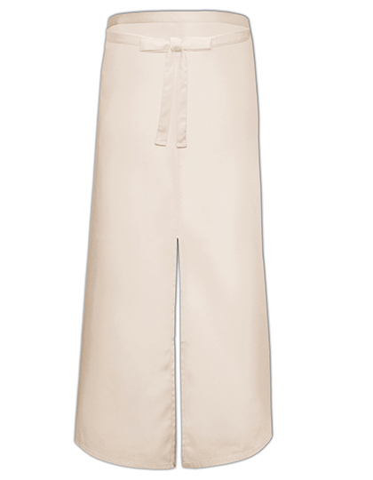Link Kitchen Wear - Bistro Apron With Split - Natural (ca. Pantone 7499)