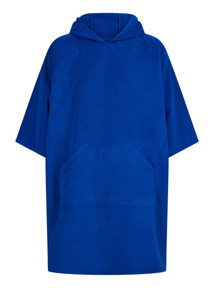 TC810 - Frottee-Poncho - Royal