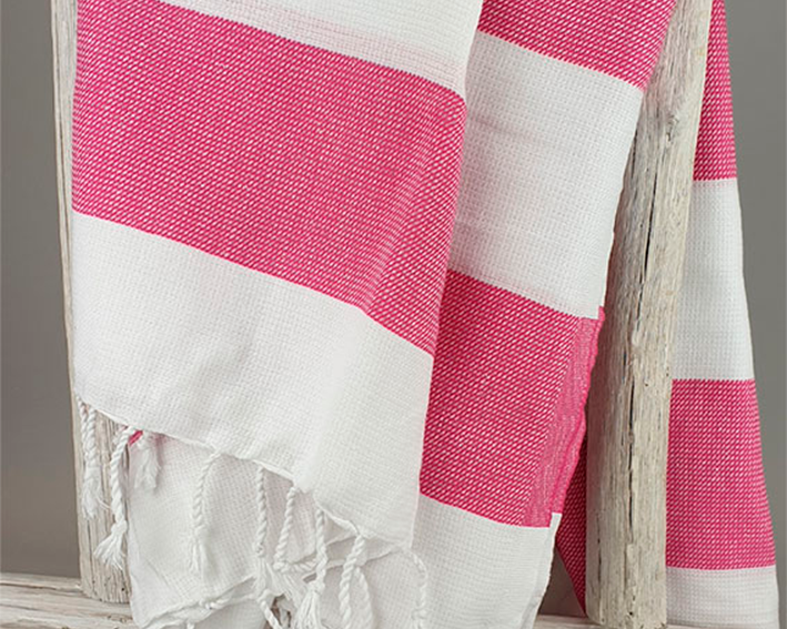 ARTG Hamamzz® Antalya Fashion Weiß/Rosa