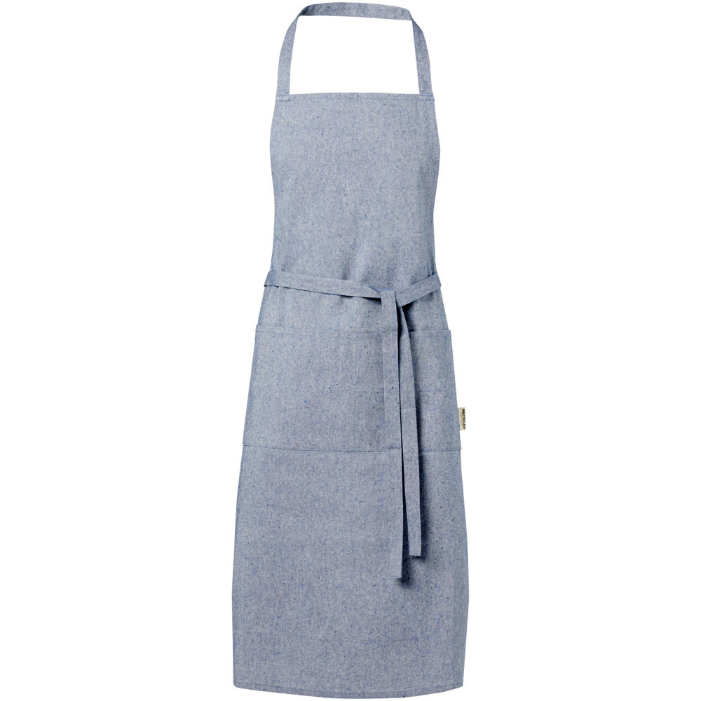 Pheebs 200 g/m² recycelte Schürze - heather blau
