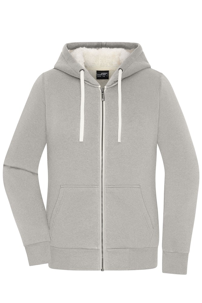 Ladies' Doubleface Jacket OCS Blended - Light-melange/nature (ca. Pantone 413C
7500U)