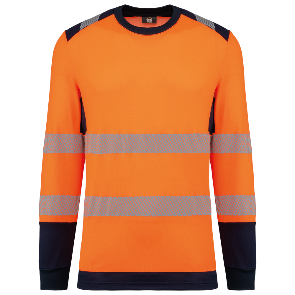 WK361 - Recyceltes Sicherheits-T-Shirt mit langen Ärmeln