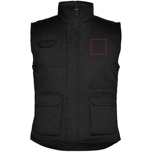 Almanzor Vielseitige Thermo Arbeitsweste mit hohem Kragen