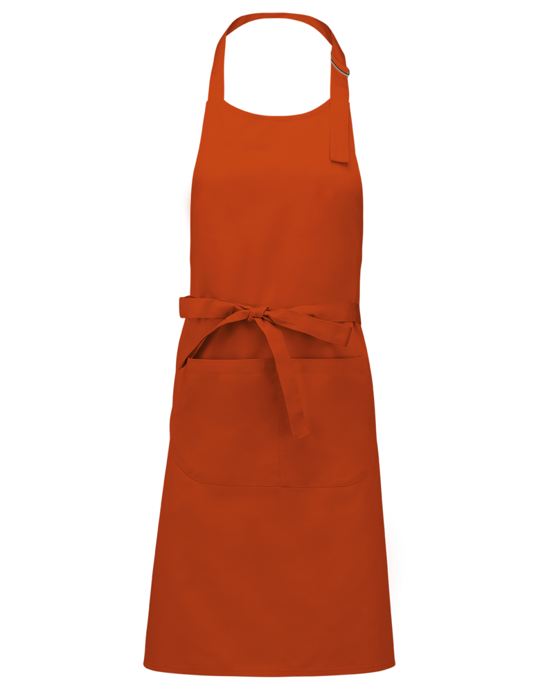 K890 - Sommelier-SchürzeMischgewebe - Burnt Orange