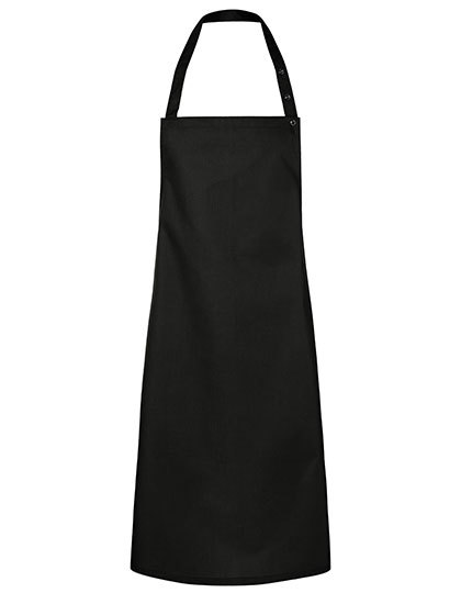 Karlowsky - Latzschürze Santorini - Black (ca. Pantone 419C)