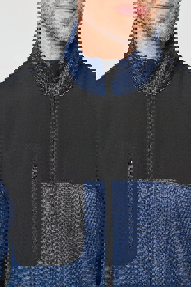 WK9108 - Recycelte Herren Polyestertrikot Jacke