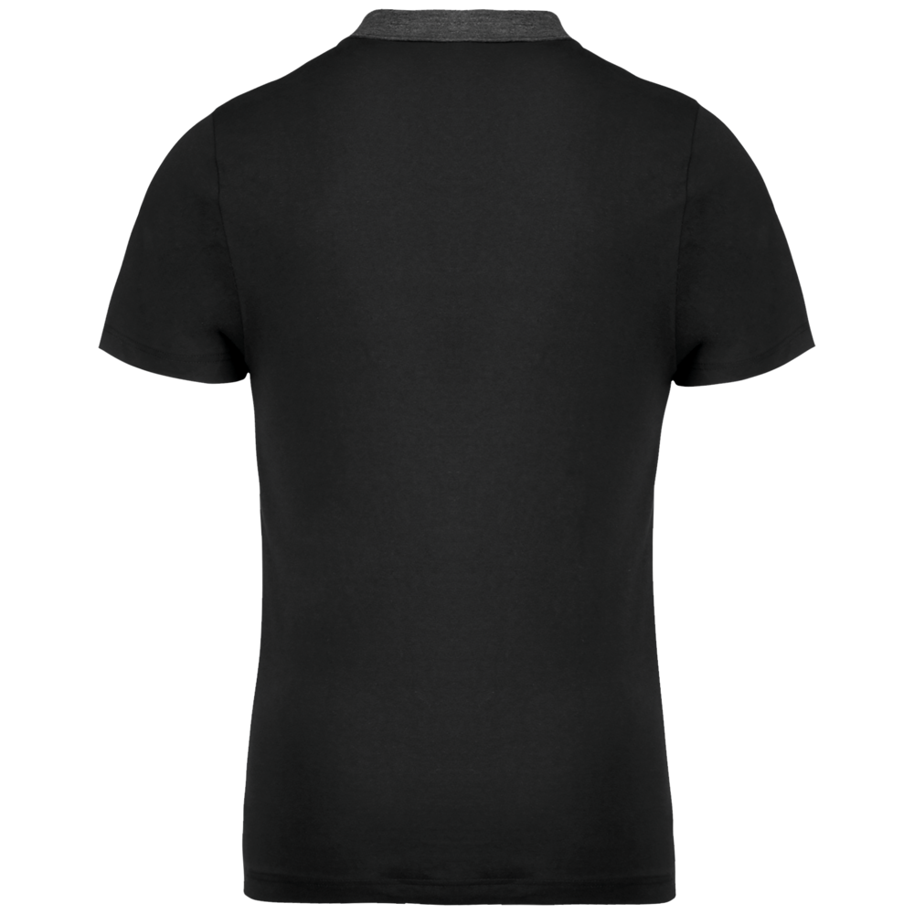 K260 - Zweifarbiges Jersey-Polohemd für Herren