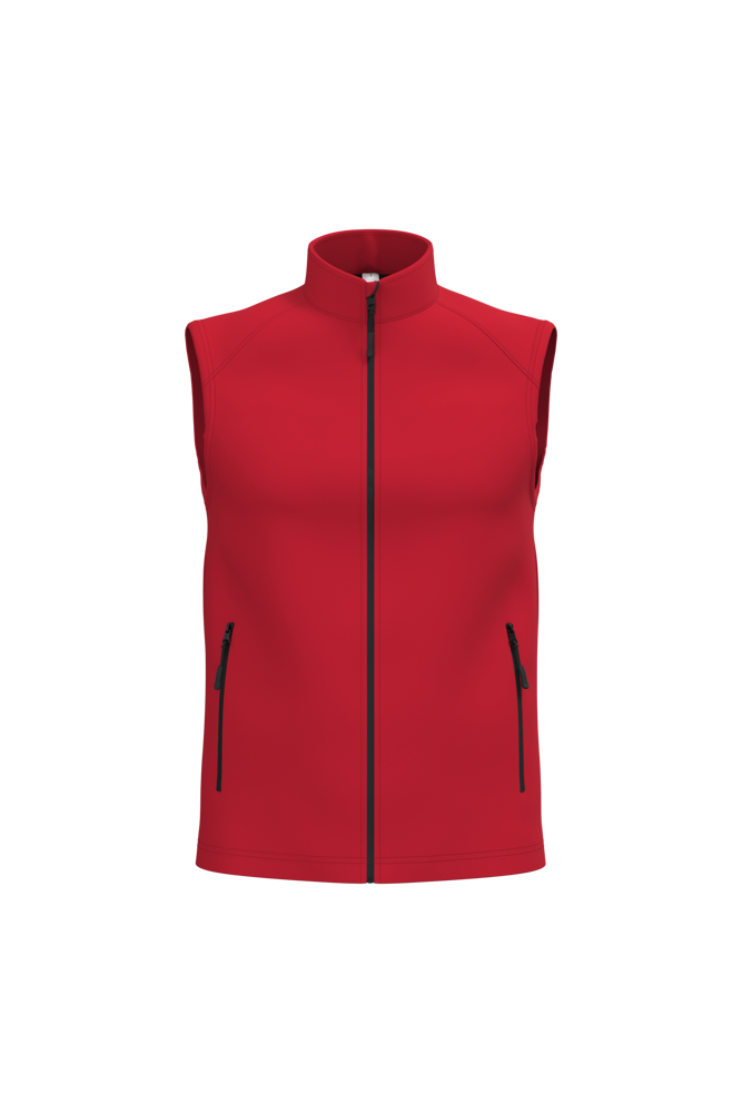 IB413 - Unisex 2-Lagen-Softshell-Bodywarmer - Ideal Red