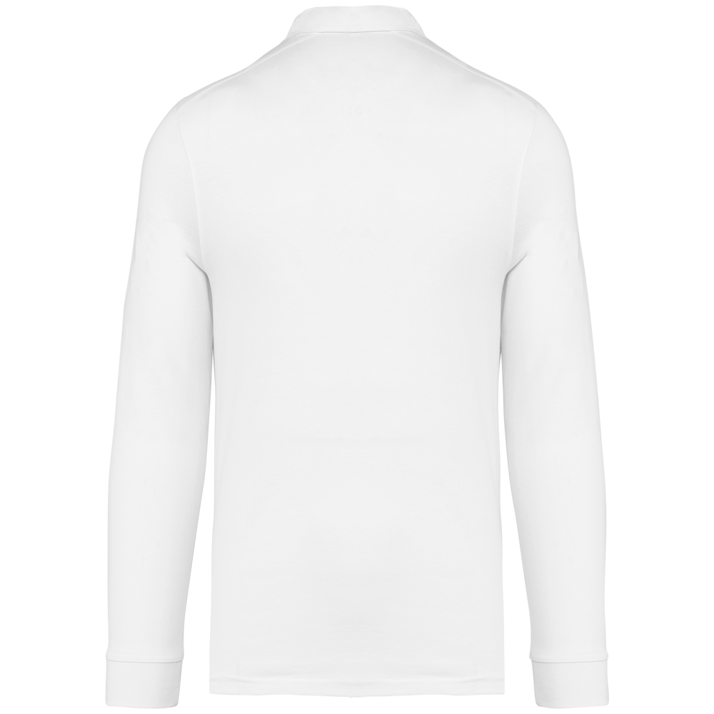 K264 - Langarm-Polohemd für Herren aus Jersey