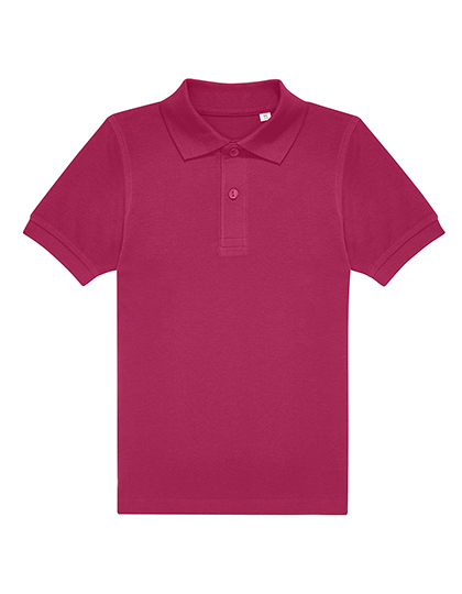 B&C BE INSPIRED - Kids My Polo 180 - Meta Fuchsia