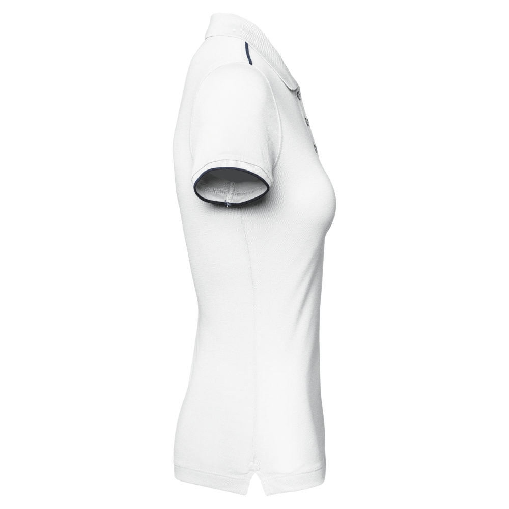 WK271 - Damen-Polohemd Day To Day mit kontrastfarbenen, kurzen Ärmeln