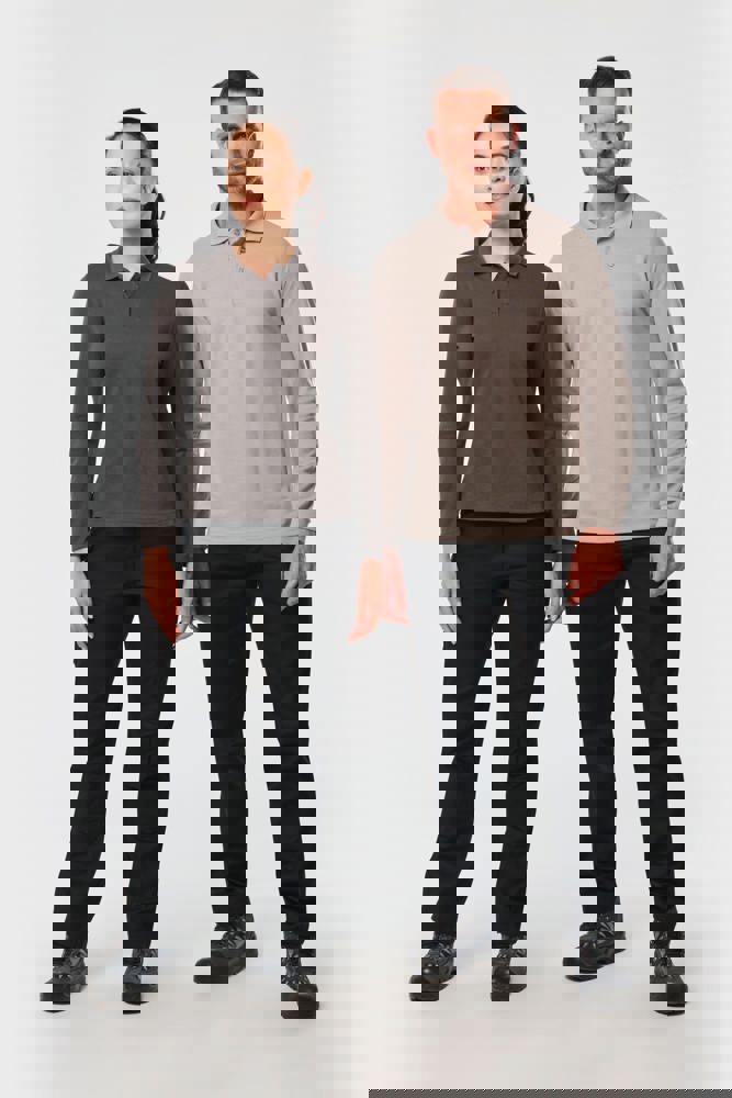 WK277C - Langarm-Polohemd für Damen