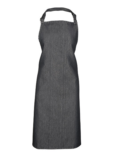 Premier Workwear - Colours Collection Bib Apron - Black Denim (ca. Pantone 433C)