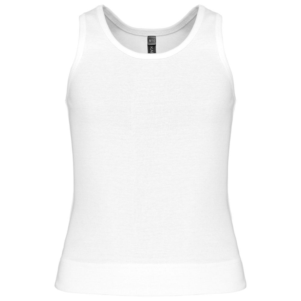 - Mädchen Hemd - White