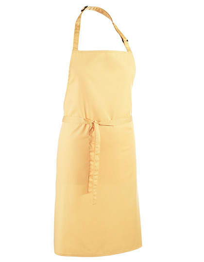 Premier Workwear - Colours Collection Bib Apron - Lemon (ca. Pantone 127C)