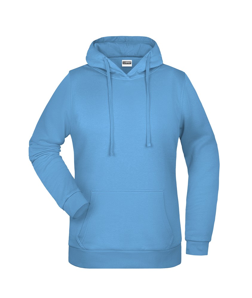 Ladies' Promo Hoody - Sky-blue (ca. Pantone 2905C)