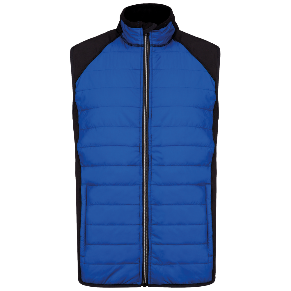 PA235 - Sportweste aus Bi-Material - Dark Royal Blue / Black