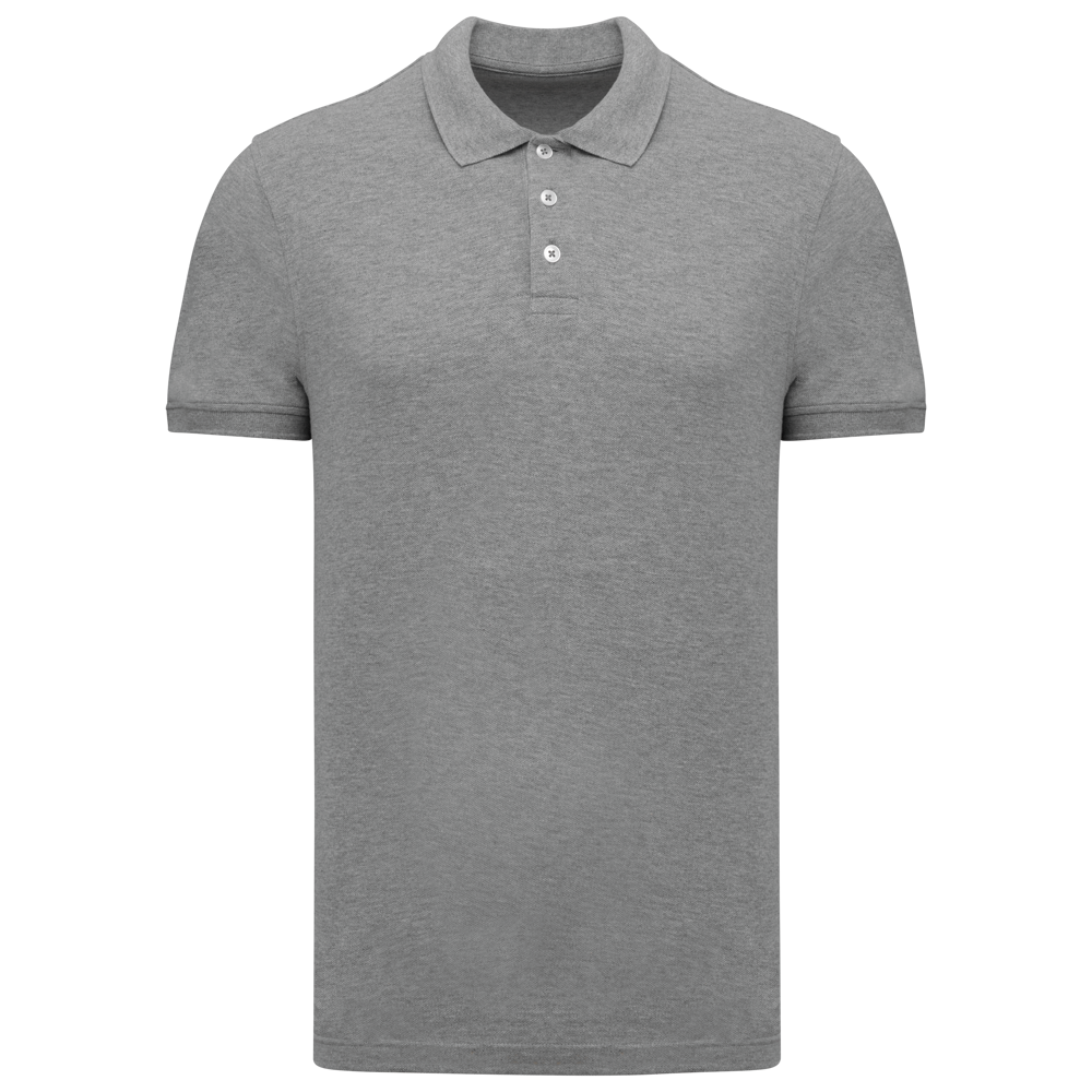 - Pique-Polohemd für Männer - Oxford Grey