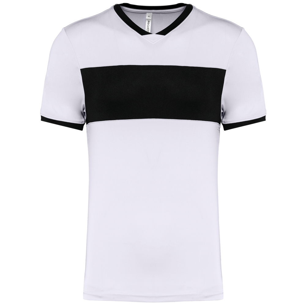 PA4000 - Kurzarm-Trikot für Erwachsene - White / Black