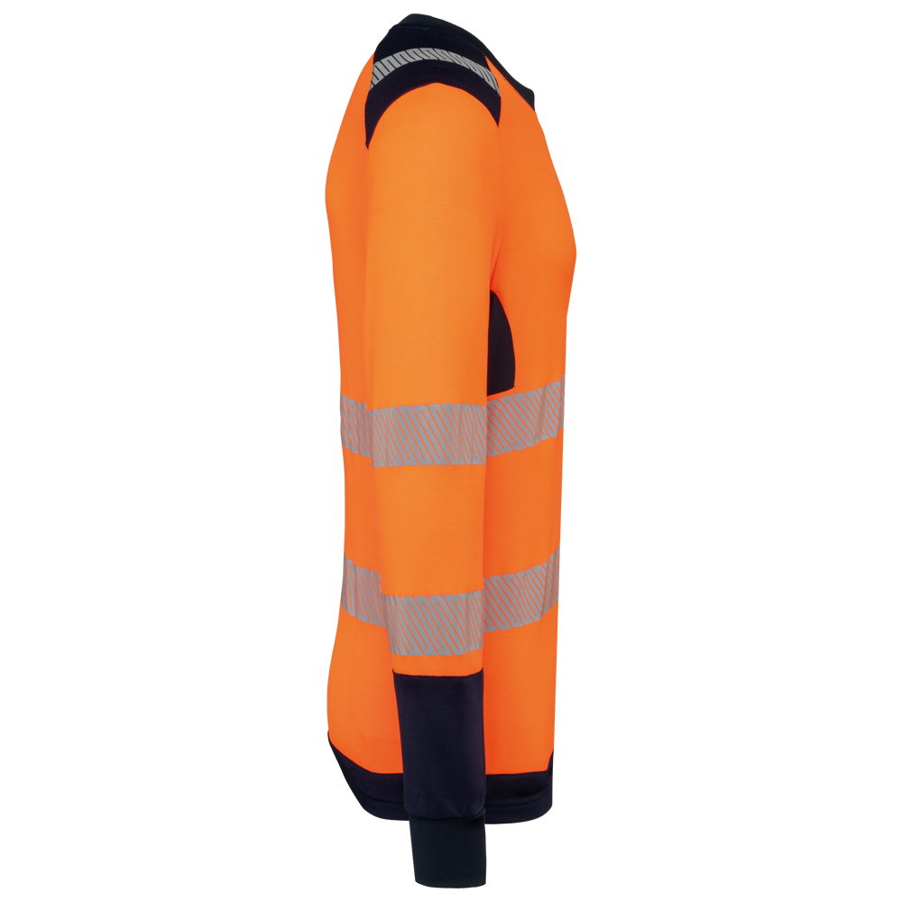 WK361 - Recyceltes Sicherheits-T-Shirt mit langen Ärmeln