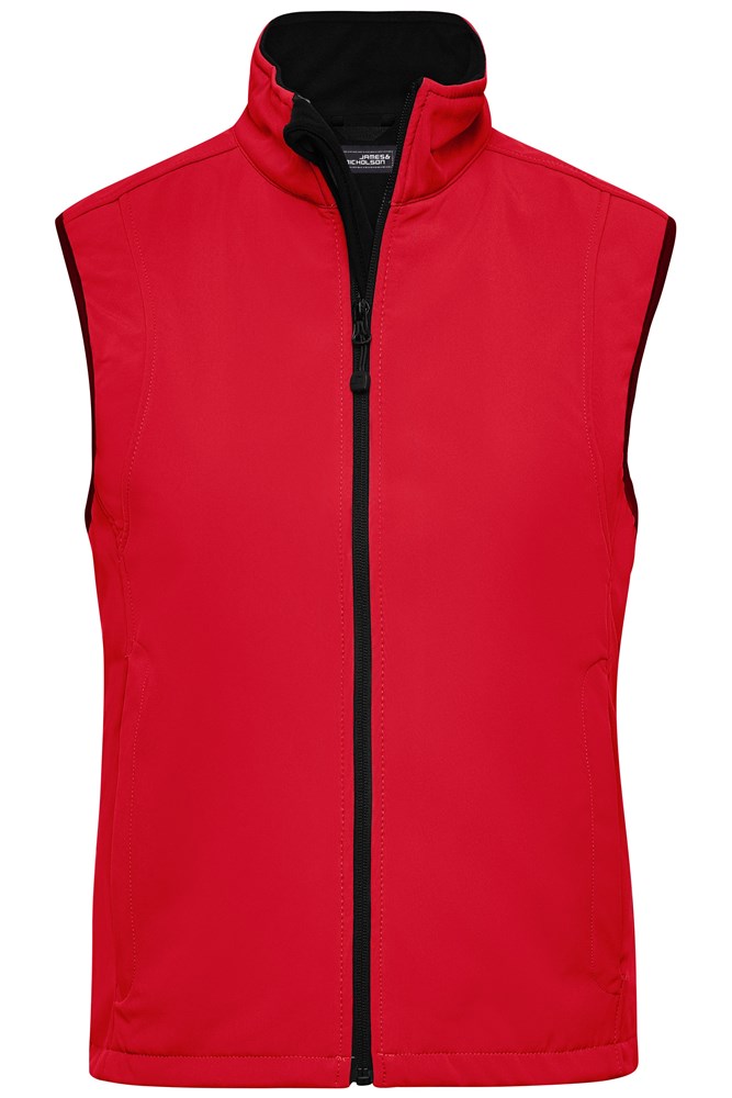 Ladies' Softshell Vest - Red (ca. Pantone 187C)