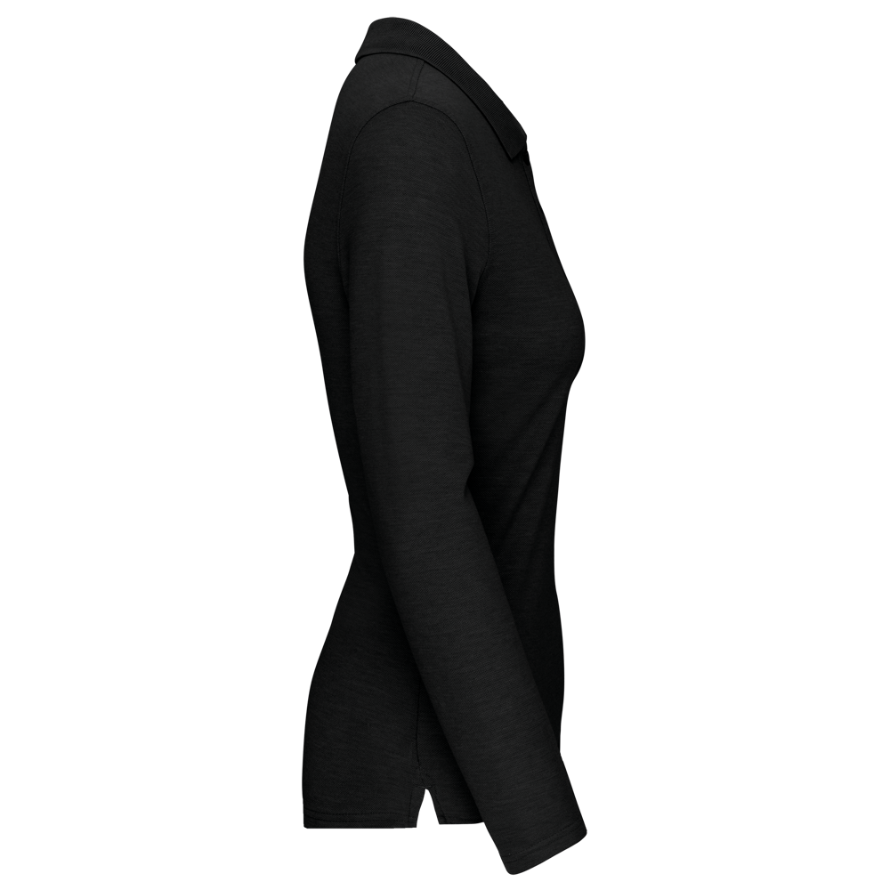 WK277C - Langarm-Polohemd für Damen