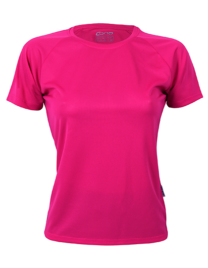 CONA SPORTS - Ladies´ Rainbow Tech Tee - magenta