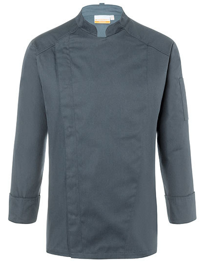 Karlowsky - Kochjacke Noah - Anthracite (ca. Pantone 7540C)