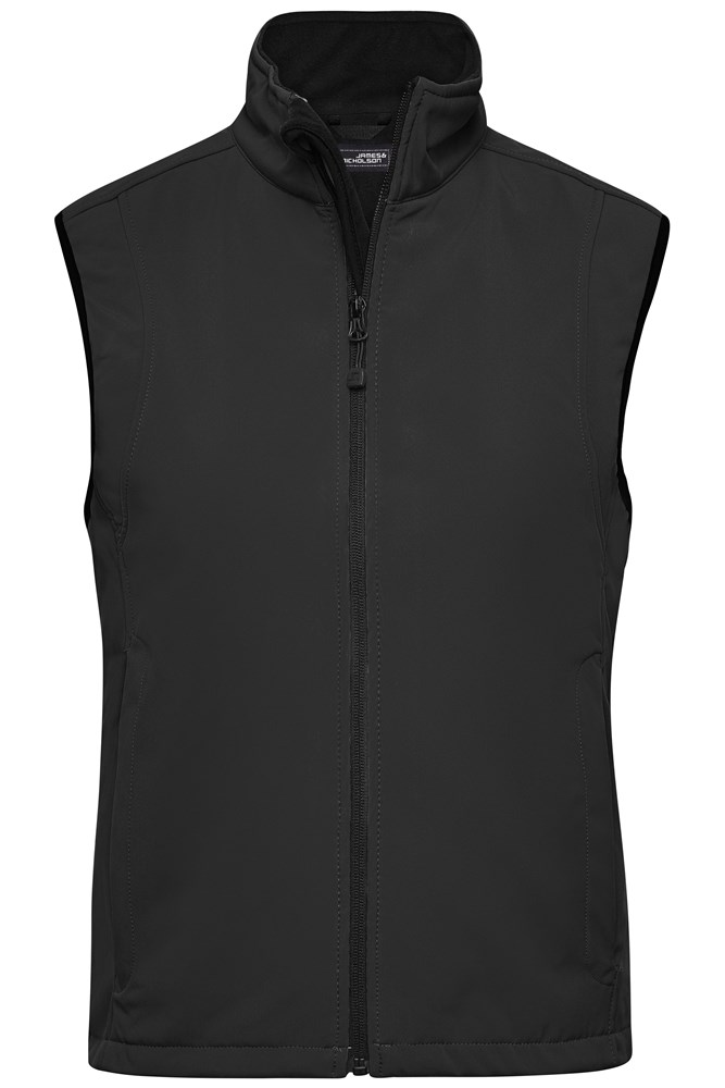 Ladies' Softshell Vest - Black (ca. Pantone blackC)