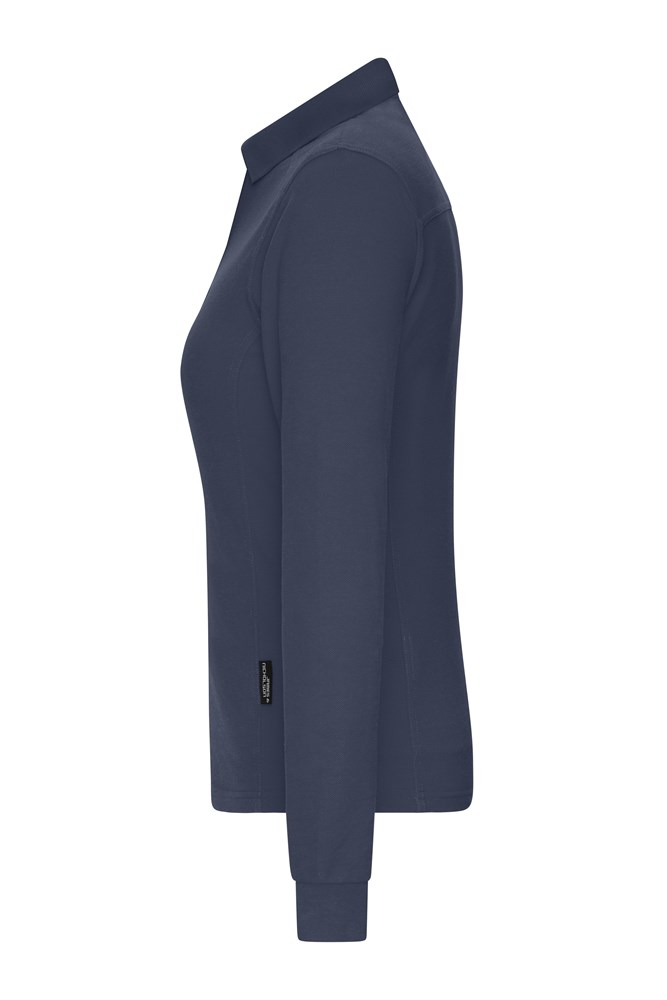 Ladies' Workwear-Long-Sleeved Polo   OCS Blended