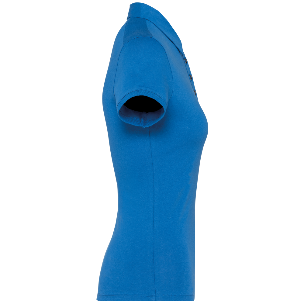 K263 - Jersey-Kurzarm-Polohemd für Damen