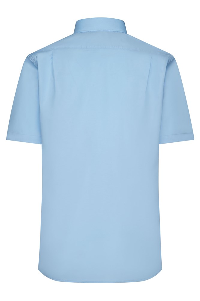 Men's Shirt Short-Sleeved Micro-Twill