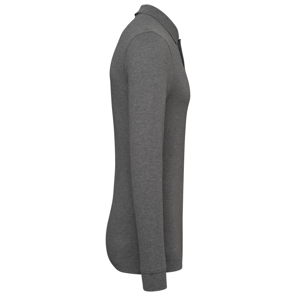 K2027A - Herren Piqué-Polohemd lange Ärmel Bio-180