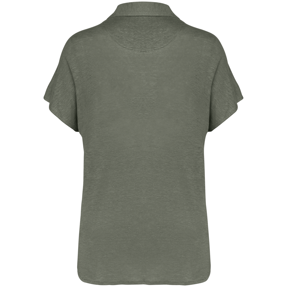 SP221 - Damen-Polohemd aus Leinen