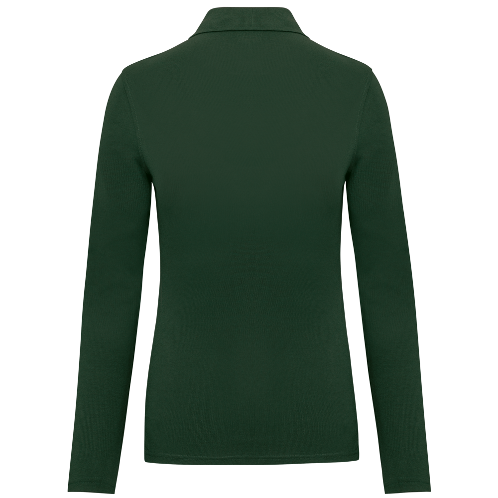 WK277C - Langarm-Polohemd für Damen