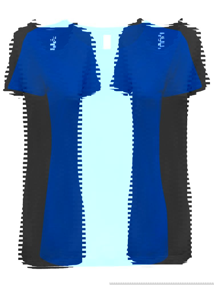 BS Evolution Damen-T-Shirt, 150 g/m2, 100 % Bio-Baumwolle - Royalblau