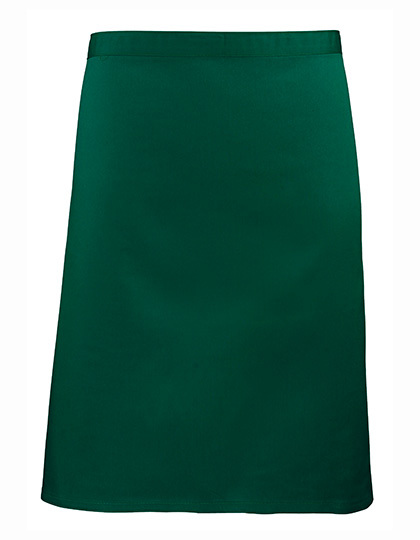 Premier Workwear - Colours Collection Mid Length Apron - Bottle Green (ca. Pantone 560C)