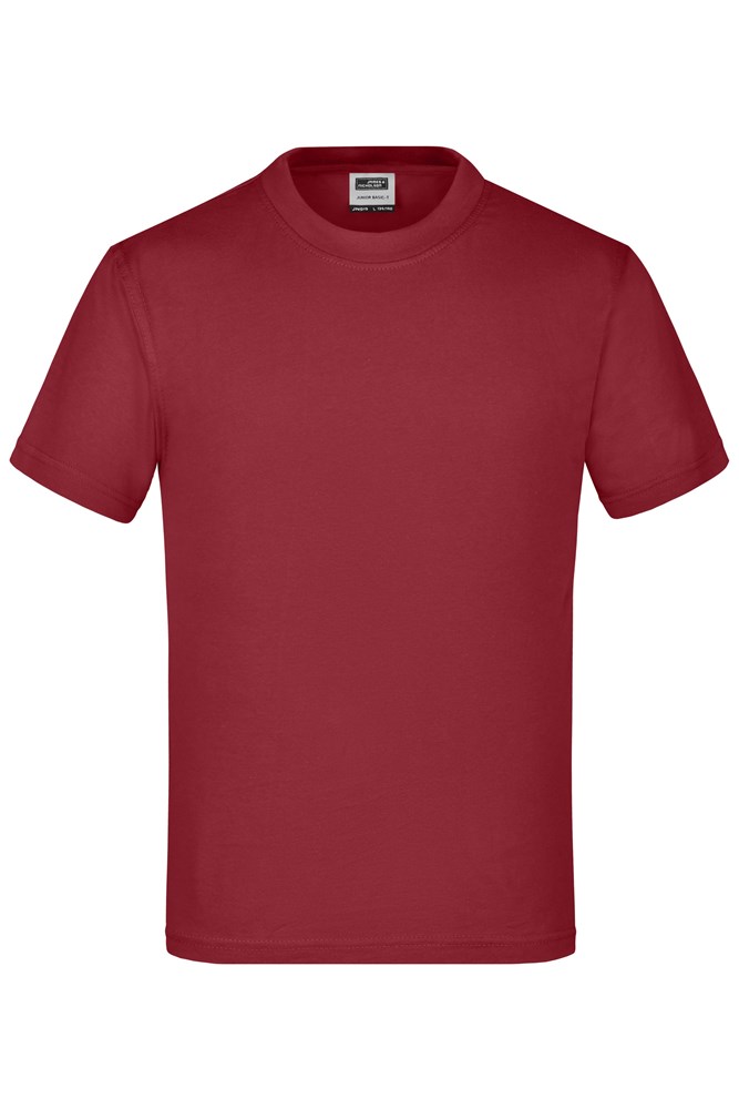 Junior Basic-T - Wine (ca. Pantone 195C)